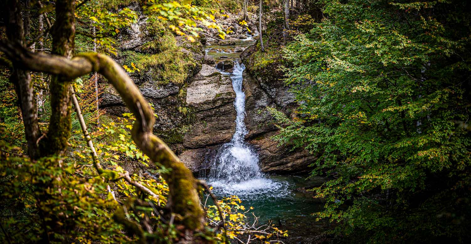 Ostertal Tobel Wasserfall
