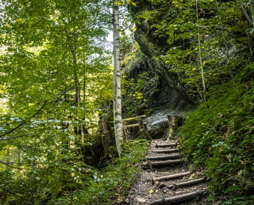 Wanderweg Ostertaltobel